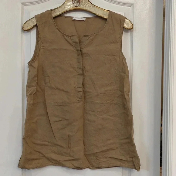 Linen Tank  Top - Picture 1 of 9